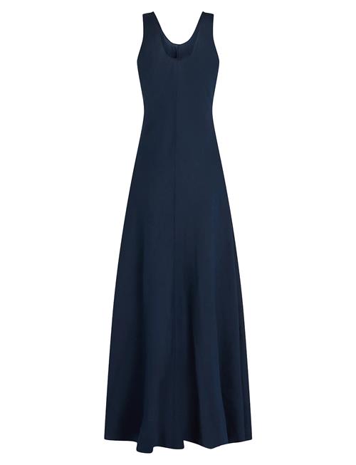 Textured Linen Tank Maxi Dress Tommy Hilfiger Navy