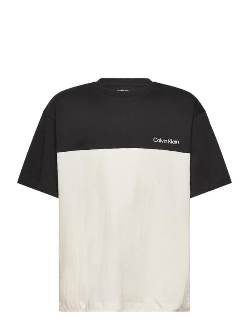 Color Block T-Shirt Calvin Klein Beige