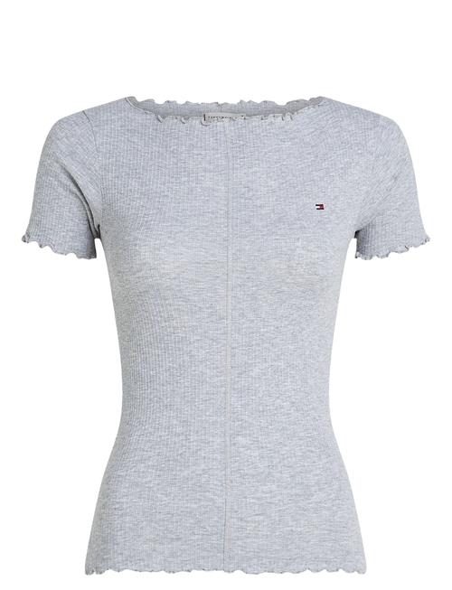 Ss Rib Short Set Tommy Hilfiger Grey