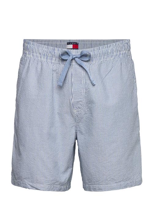 Tjm Seersucker Stp Beach Short Tommy Jeans Blue