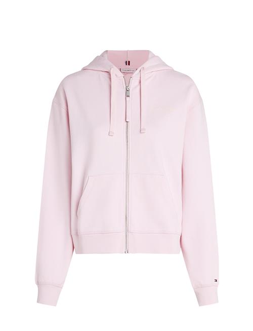 Reg Script Zip Hoodie Tommy Hilfiger Pink