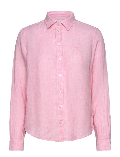 Reg Linen Shirt GANT Pink
