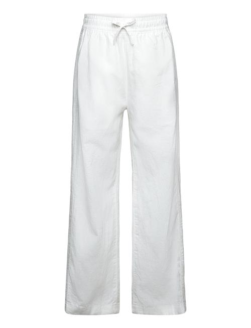 Cotton Linen Pants GANT White