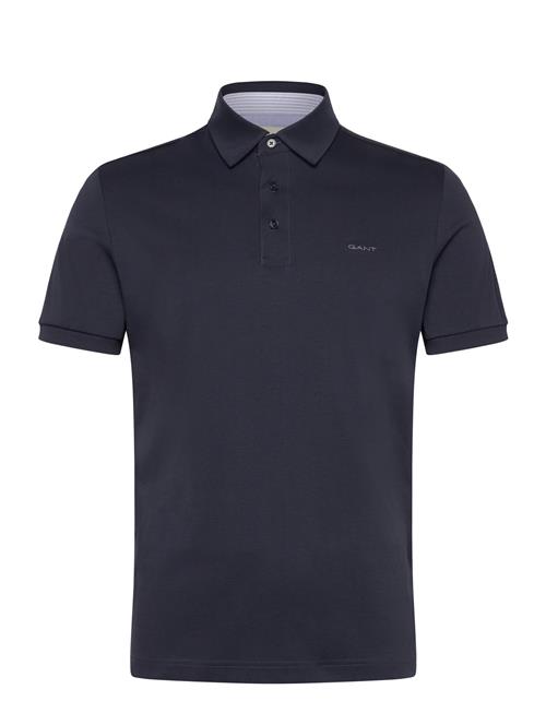 Mercerized Ss Polo GANT Navy