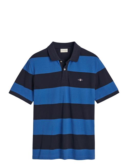Block Stripe Polo GANT Blue