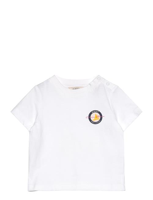 Gant Sailing Graphic T-Shirt GANT White