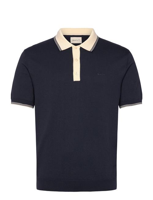 Modal Blend Ss Polo GANT Navy
