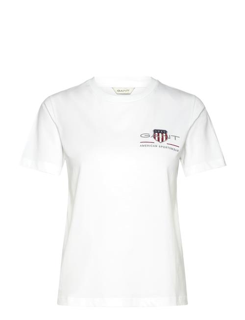 Reg Archive Shield Ss T-Shirt GANT White