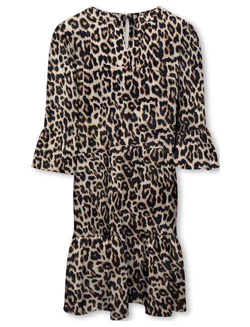 Kogglow Life Alberte 3/4 Dress Aop Wvn Kids Only Black