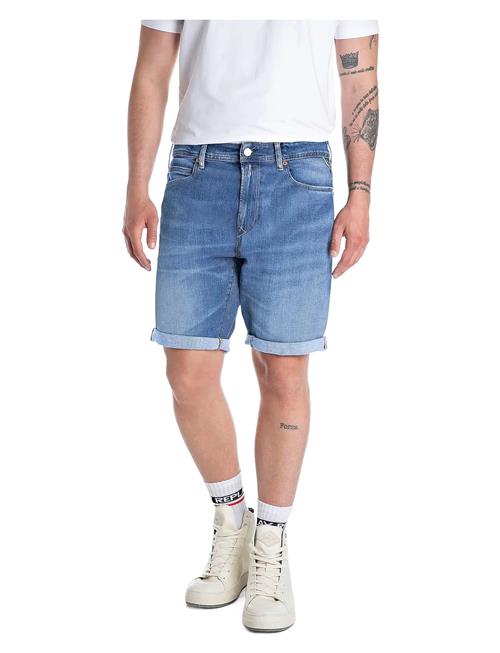 Rbj.981 Short Shorts Tapered 573 Eco Plus Replay Blue
