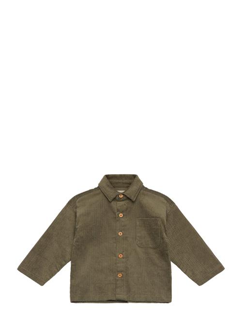 Shirt Corduroy Huttelihut Khaki