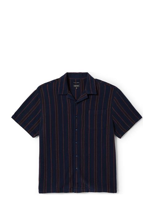 Bunker Waffle Stripe S/S Wvn Brixton Navy