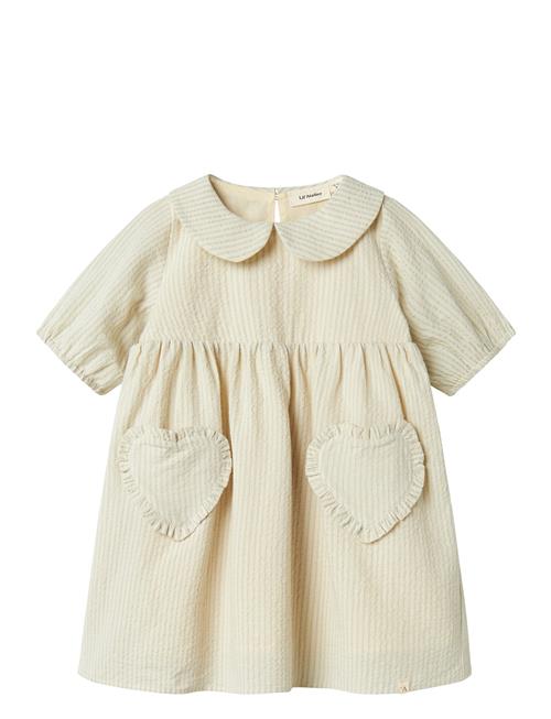 Nmffolly Ss Loose Dress Lil Lil'Atelier Beige