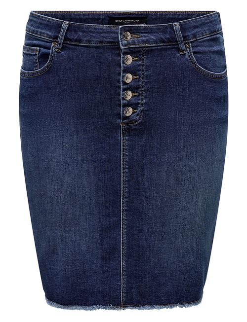 Carwilly Hw Btn Skirt Tai251 ONLY Carmakoma Blue