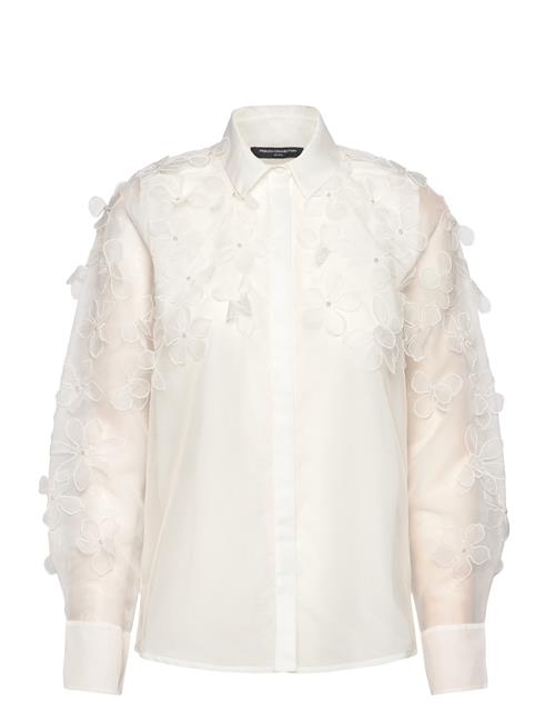 Camden 3D Floral Shirt French Connection White