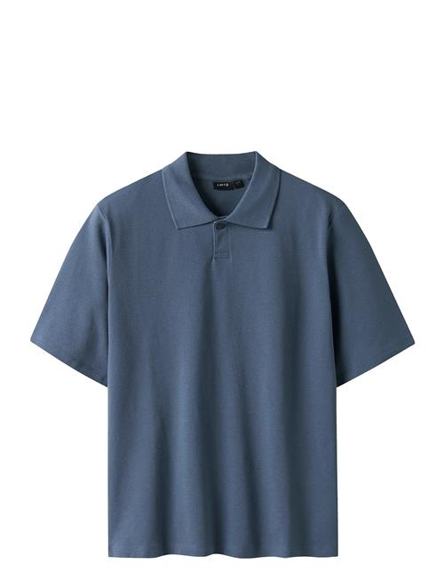 Nlmhannes Ss L Pique Polo LMTD Blue