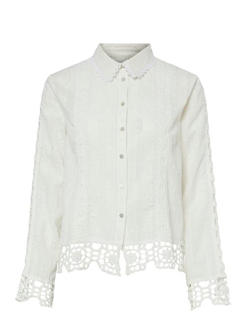 Yasthia Ls Shirt S. YAS White