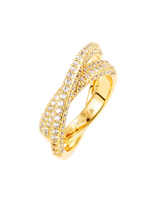 Donna Twist Ring By Jolima Gold