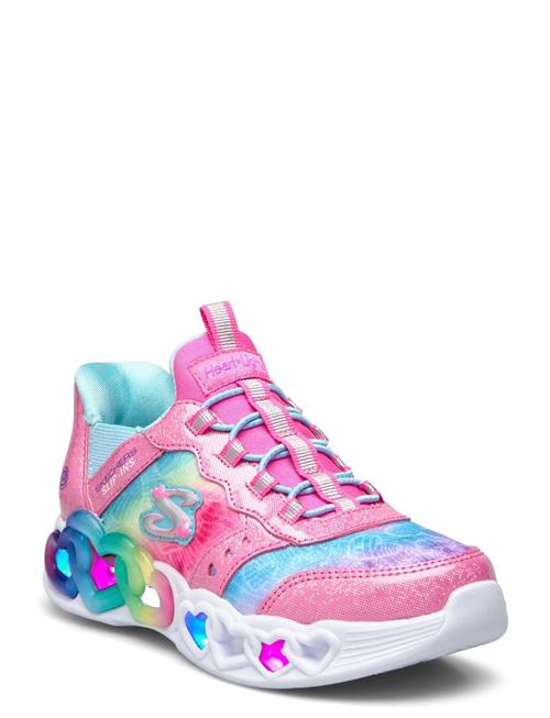 Girls Infinite Heart Lights Eternal Shimmer Skechers Pink