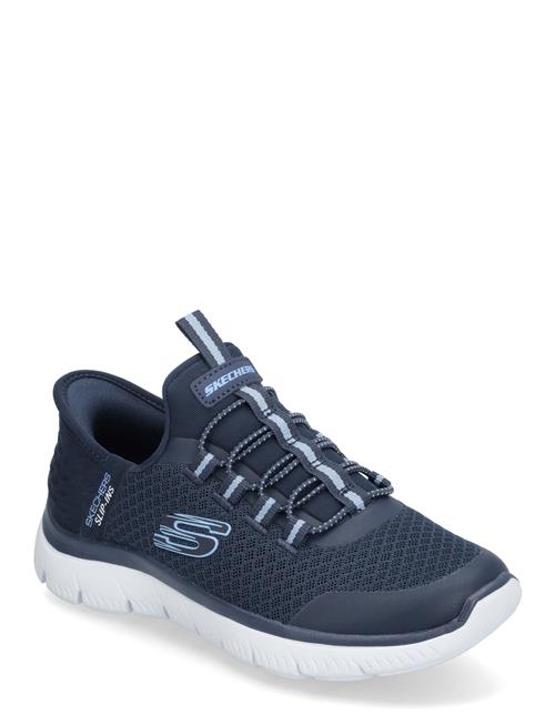 Girls Summits Skechers Navy