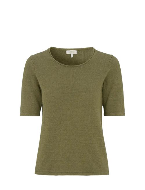 Olga Linen Top Newhouse Khaki