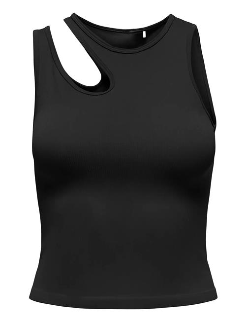 Onpjaia Life On Sl Seam Crop Top Only Play Black