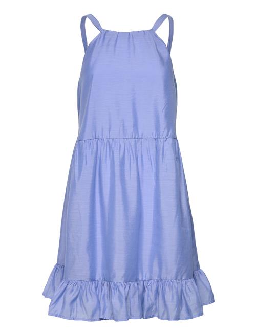 Hollan Godet Dress French Connection Blue