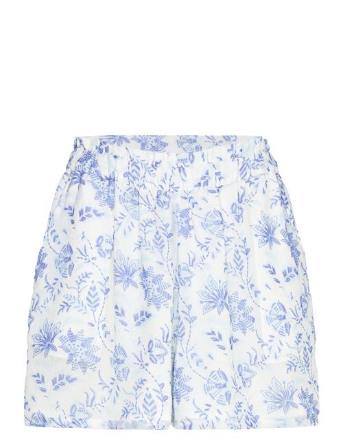 Se Serenity Hallie Crinkle Skort French Connection Blue ved Booztlet