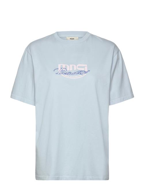 Cotton Jersey Dassel Tee Mads Nørgaard Blue