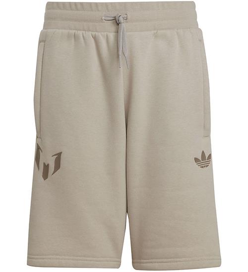adidas Originals Sweatshorts - Messi - Lysebrun