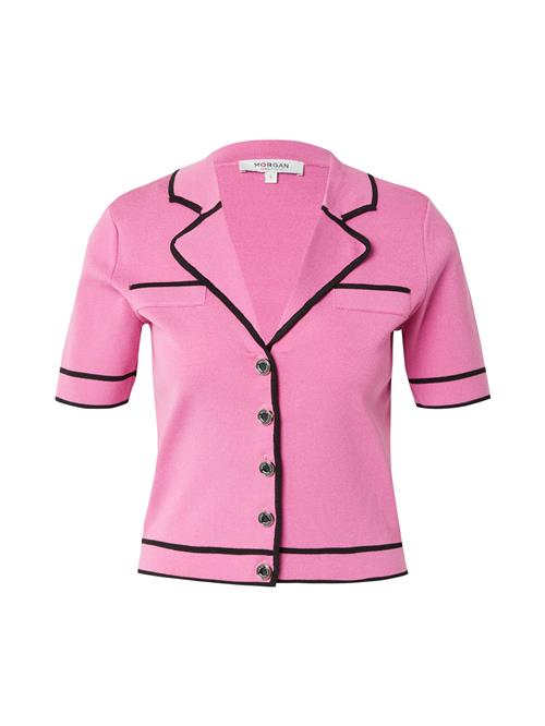 Morgan Cardigan  pink / sort