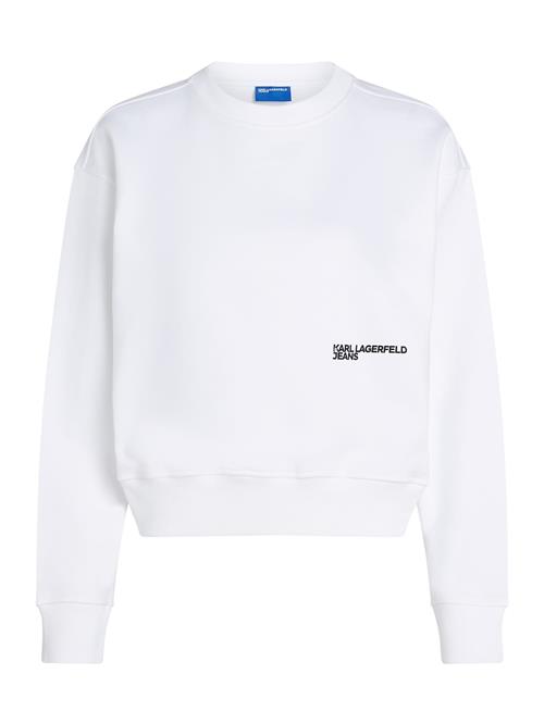 KARL LAGERFELD JEANS Sweatshirt  azur / orkidee / sort / hvid