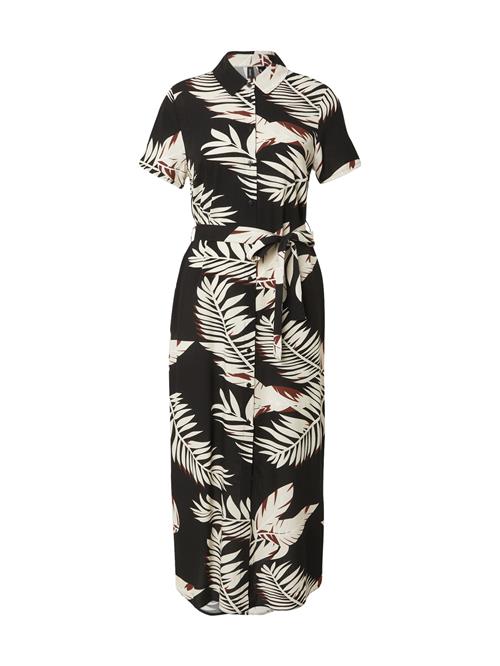 VERO MODA Kjole 'VMEasy Joy'  creme / brun / sort / hvid