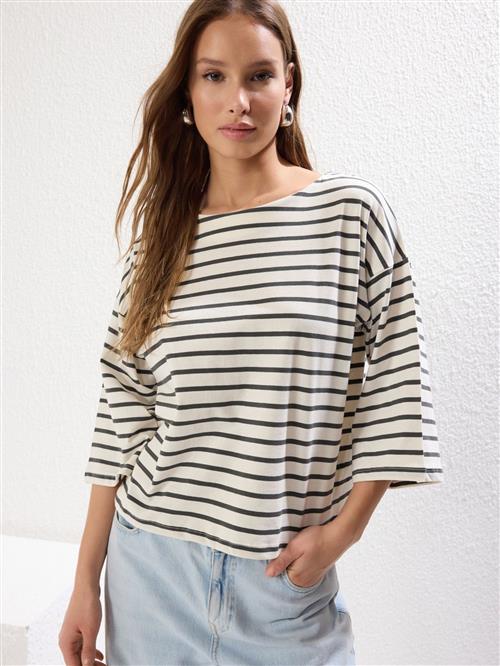 Trendyol Shirts  ecru / antracit