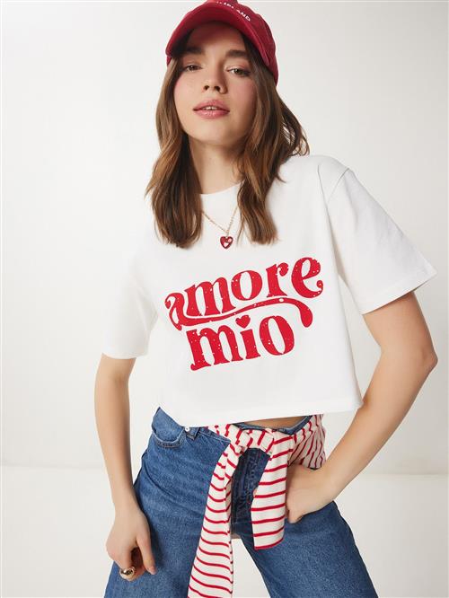 Happiness Istanbul Shirts  rød / hvid
