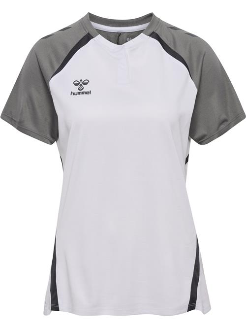 Hummel Funktionsbluse 'Lead 2.0'  grå / sort / hvid