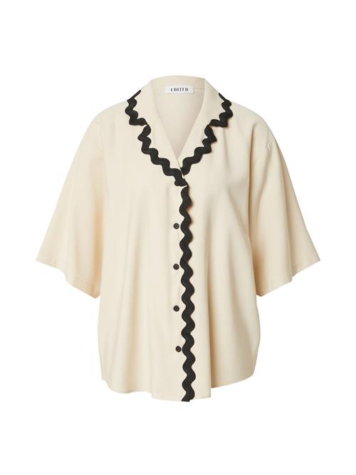 EDITED Bluse 'Janett'  chamois / sort