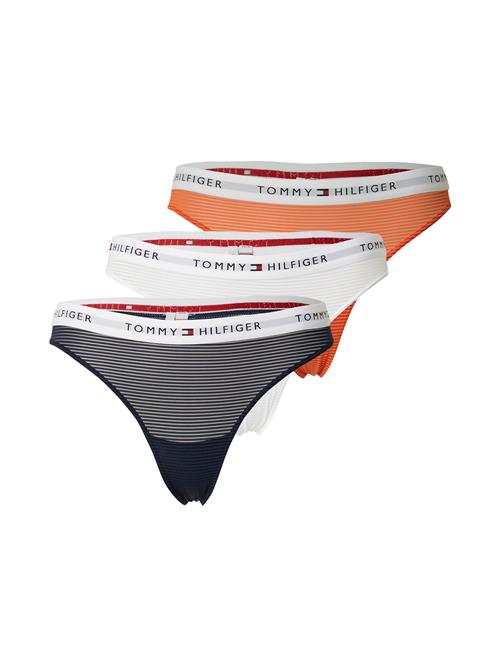 Tommy Hilfiger Underwear String  mørkeblå / lysegrå / orange / hvid