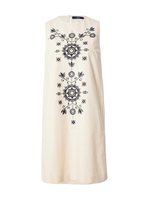 Weekend Max Mara Kjole 'DONALD'  creme / sort