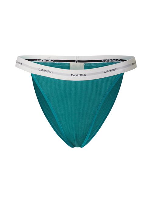Calvin Klein Underwear Slip  grøn / sort / offwhite