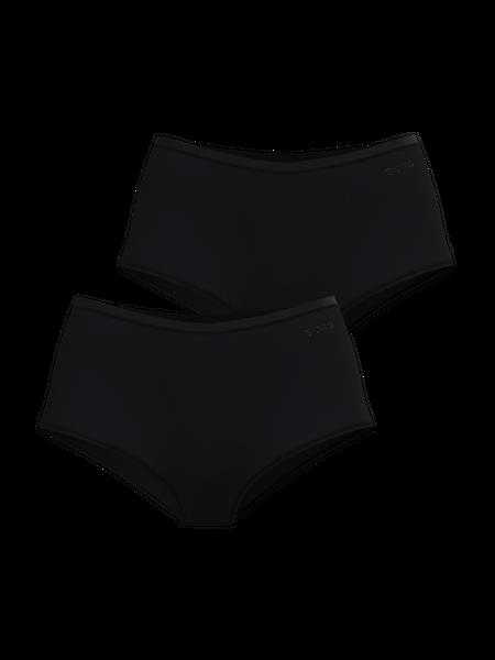 Björn Borg Soft Touch Highwaist Briefs 2-pack Sort, XXL