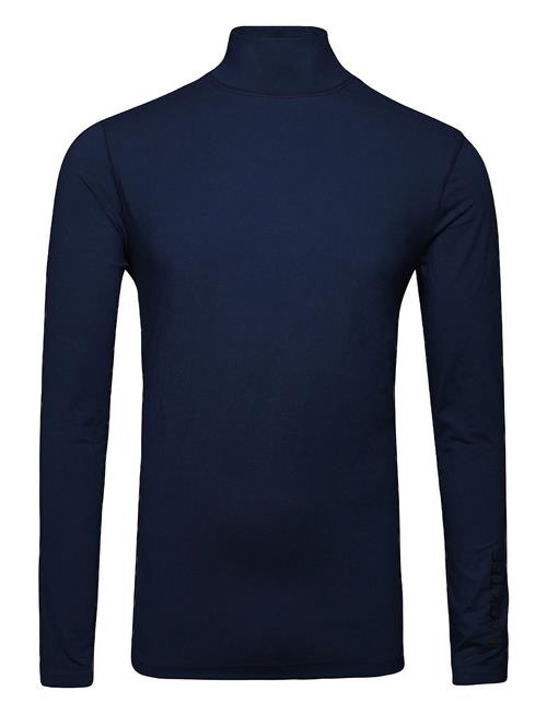 Mens First Skin Turtle Neck BACKTEE Navy