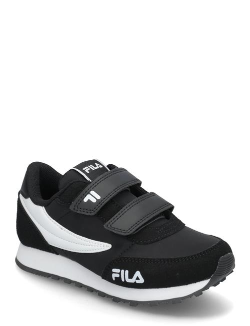 Orbit Revolution Velcro Kids FILA Black