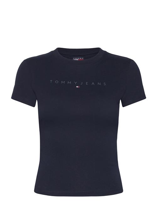 Tjw Slim Tonal Linear Tee Ext Tommy Jeans Navy