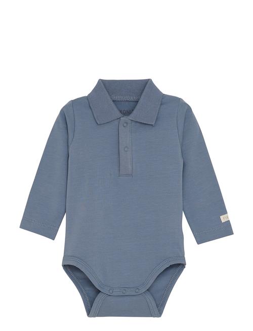 Se Body Ls W. Collar Fixoni Blue ved Booztlet