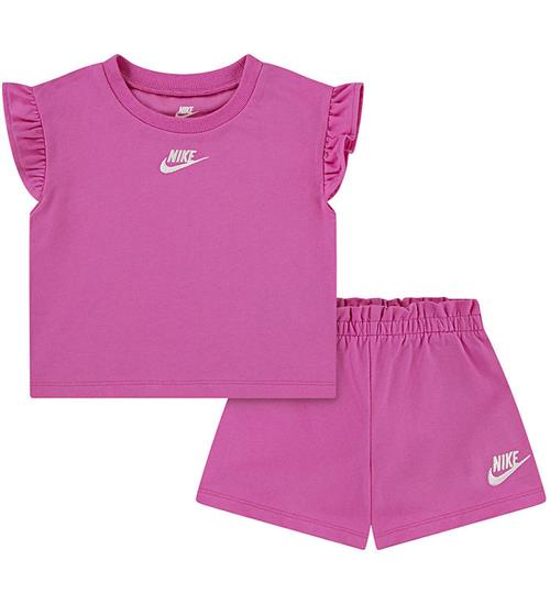 Nike Shortssæt - T-shirt/Shorts - Mineral