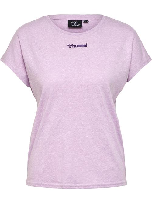 Hummel Funktionsbluse 'Zandra'  blomme / pastellilla