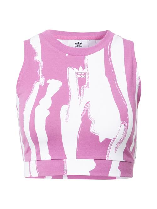 ADIDAS ORIGINALS Overdel 'Thebe Magugu'  lilla / hvid