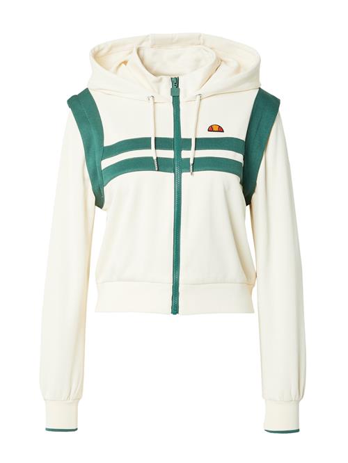 ELLESSE Sweatjakke 'Perna'  græsgrøn / offwhite