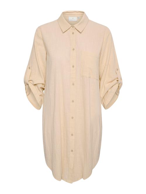 Kaffe Blusekjole  beige